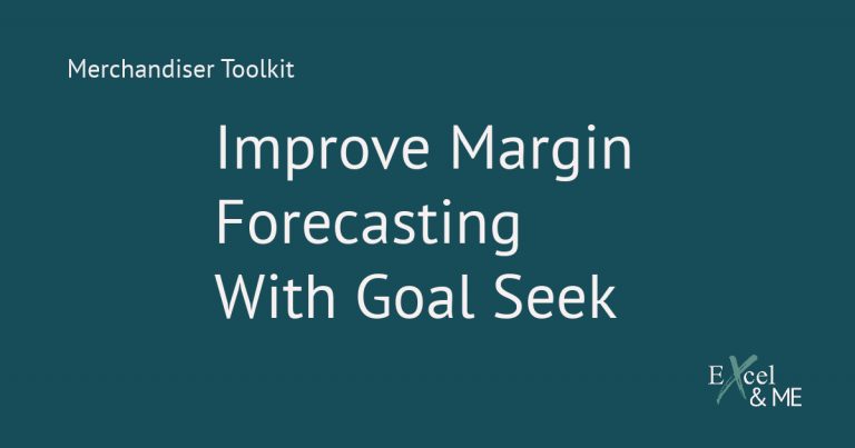 Improve margin forecasting with goal seek blog post feature image