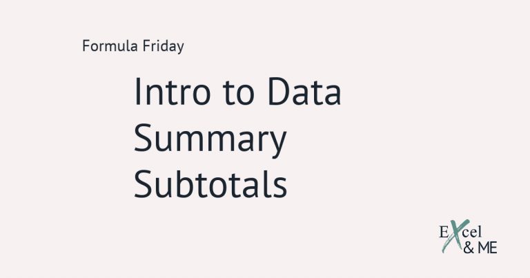 How to use subtotal function blog post feature image
