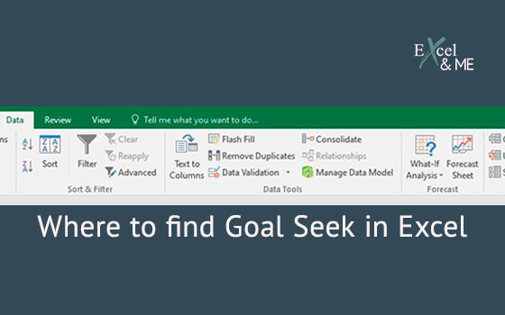 Goal Seek